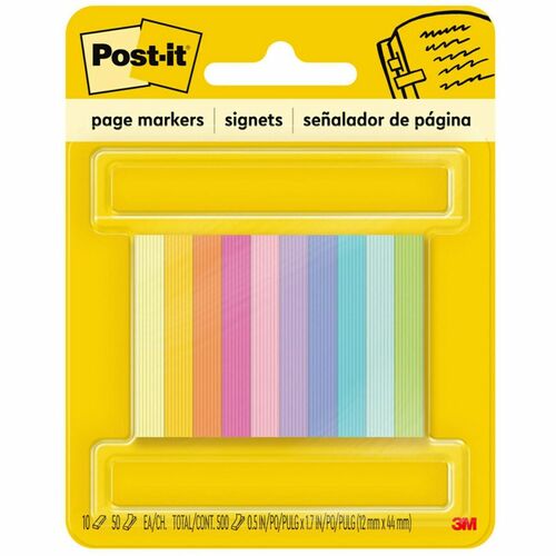 Flags, Pgmrk, 1/2", Brite 500/PK