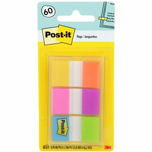 Flags, 1", Brights 60/PK