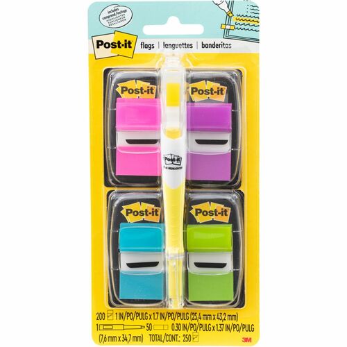 Flags, Value Pack, 1", With Highlighter 200/PK