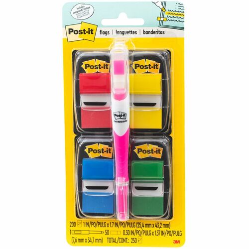 Flags, Value Pack, 1", With Highlighter 250/PK
