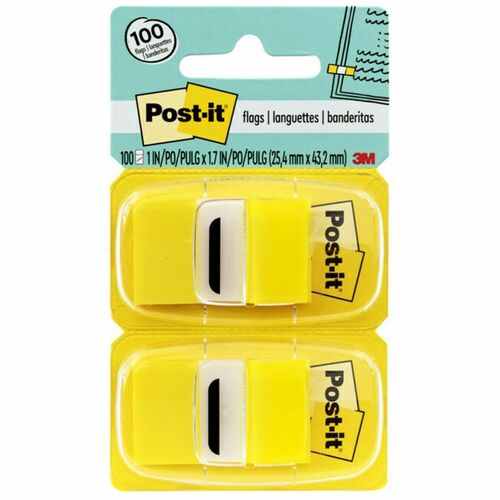 Flag, 50 Foot Display,  Yellow, 50/PK 12/BX