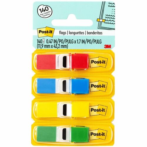 Flags, 1/2", Standard 140/PK