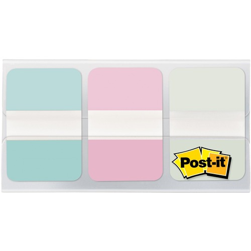 Post-It Tabs, 1", Ast Pastels 36/PK