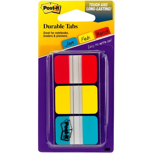 Note, Post It, Durable Tabs 36/PK