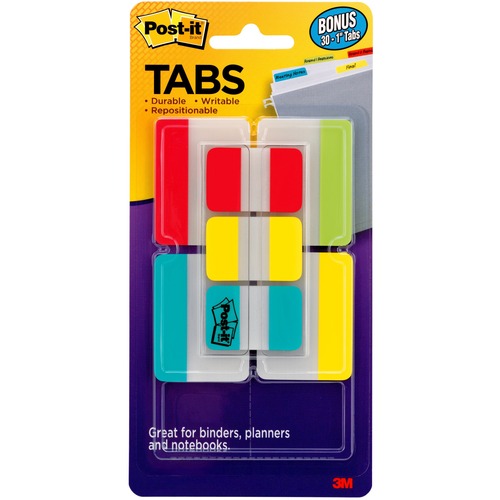 Tabs, Post-It, Solid, Value Pack 66/PK
