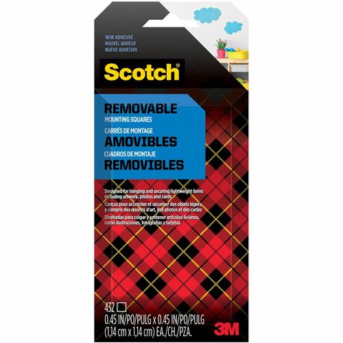 Tabs, Wall Mount, .45 x .45, 432 432/PK
