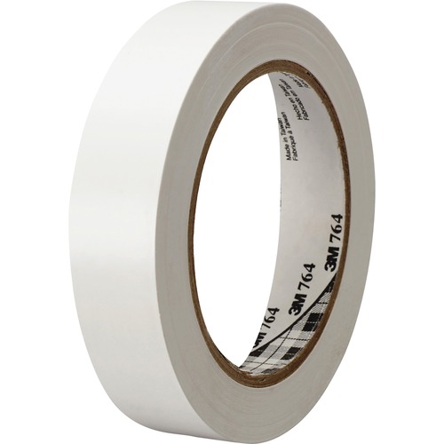Tape, Vinyl, General Purpose, 1" x 36 Yards, White