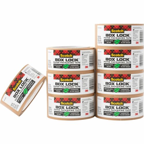 Recyclable Paper Packaging Tape 8/CT
