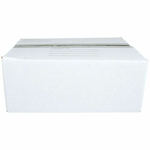 Mailing Box, Size C, Labels Included, 14" x 10" x 5-1/2", White