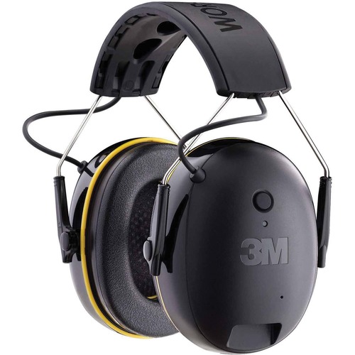 Earmuffs, With Bluetooth/Built-In Microphone, NRR 24, Black