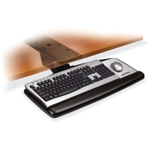 Kybrdtray, Sit/Stand, 25.5x12, Black