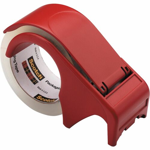 Dispenser, Tape, Package, Hand, Red