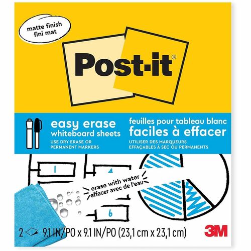Sheets, Dry Erase, 10x10