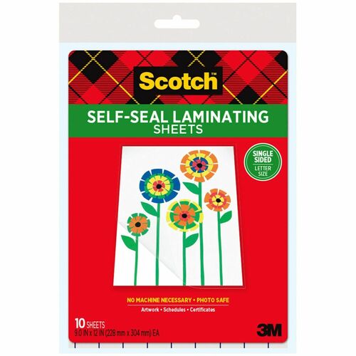 Sheet, Laminating, Gloss 10/PK