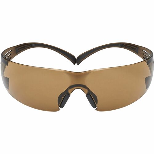 Glasses, Safety, Anti-Fog, Brown Lens