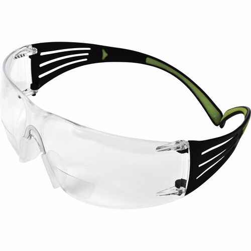Glasses, Safety, Clear, +2.0