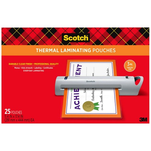 Pouch, Laminating, Thermal, Menusz 25/PK