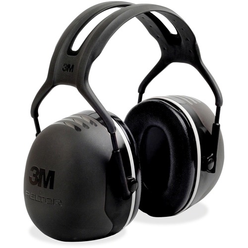 Earmuff Headband, Peltor X5, 31dB NRR, Black
