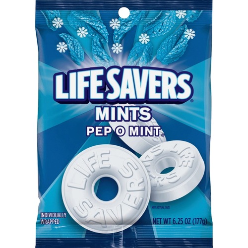 Life Savers Mints, Pep-O-Mint, 6.25oz Bag