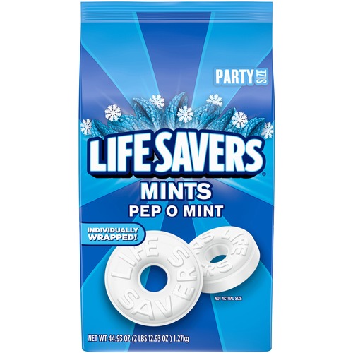 Life Savers Mints, Pep-O-Mint, Value Bag, 44.93oz