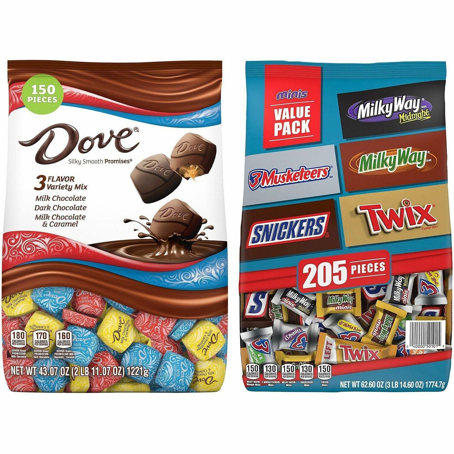 Candy, Dove, Mars Assortment 2/CT