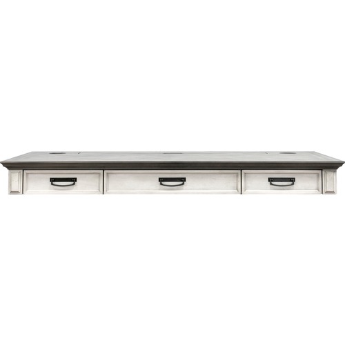 Desk, Sit/Stand, 65" x 32" x 45", Vintage Linen