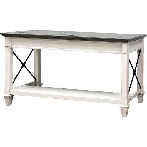Desk, Writing, 60" x 28" x 31", Vintage Linen