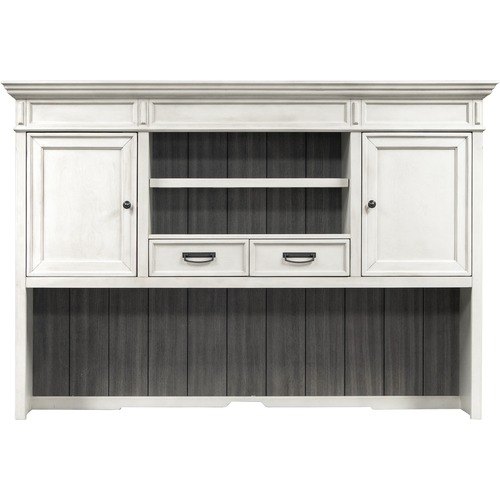 Hutch, 70-1/2"x14"x49", Vintage Linen