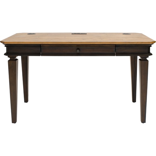 Desk, Writing, 54" x 28" x 30", Dark Roast