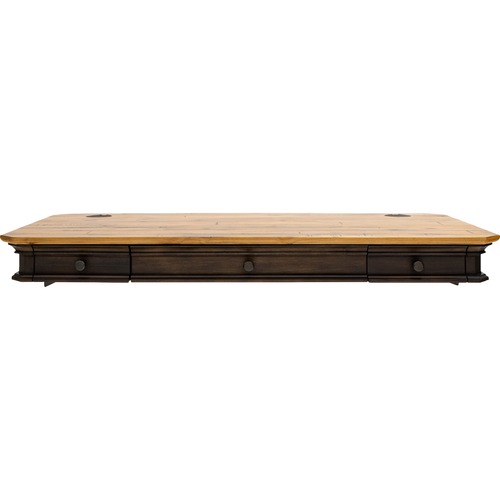 Desktop, Sit/Stand, 54" x 28" x 6", Dark Roast
