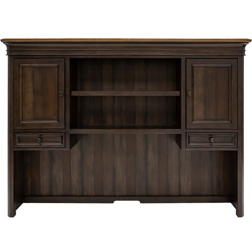 Hutch, 68" x 14" x 48", Dark Roast