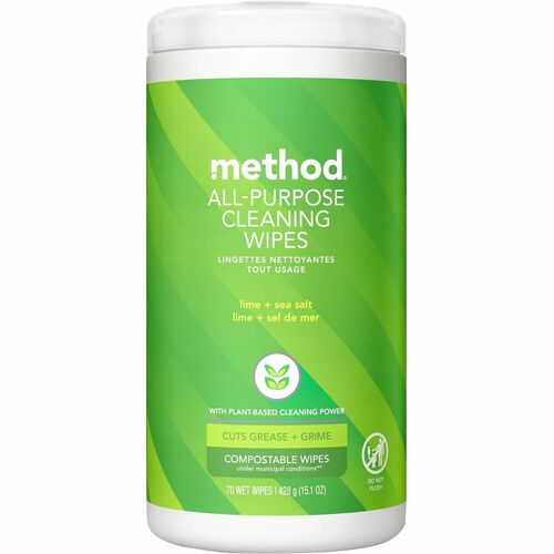 Wipes, Clean, Lime & Sea Salt, 70