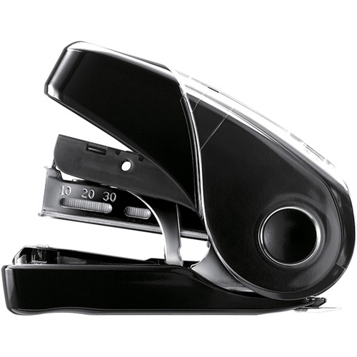 Stapler, Flat Clinch, 1-1/8"Wx3-1/4"Lx2-5/8"H, Black