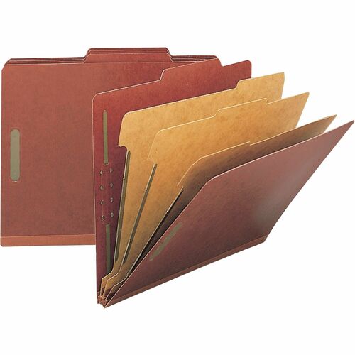 Folder, Classification, Letter, 3" Expansion, 3 Divider 10/BX