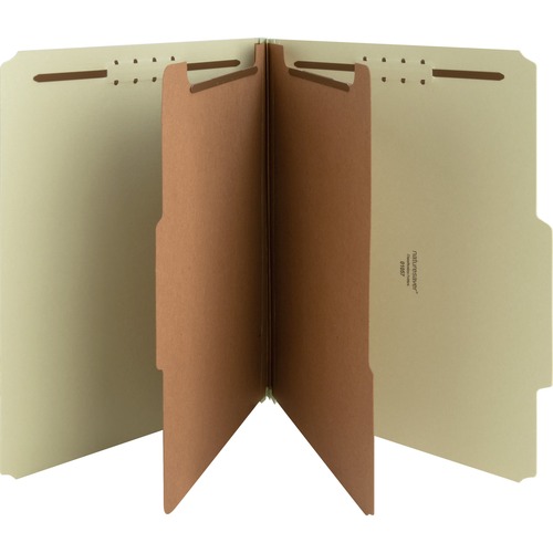 Folder, Classified, Letter, 2" Expansion, 2 Divider 10/BX