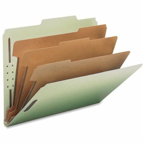 Folder, Classification, Letter, 3" Expansion, 3 Divider 10/BX