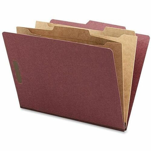 Folder, Classified, Divider/Fastener, Letter 10/BX