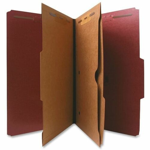 Folder, Classified, Divider/Fastener, Legal 10/BX