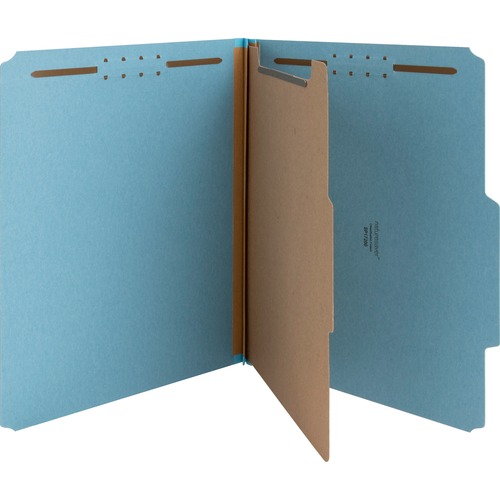 Folder, Classification, Letter, 1 Divider, Beige 10/BX