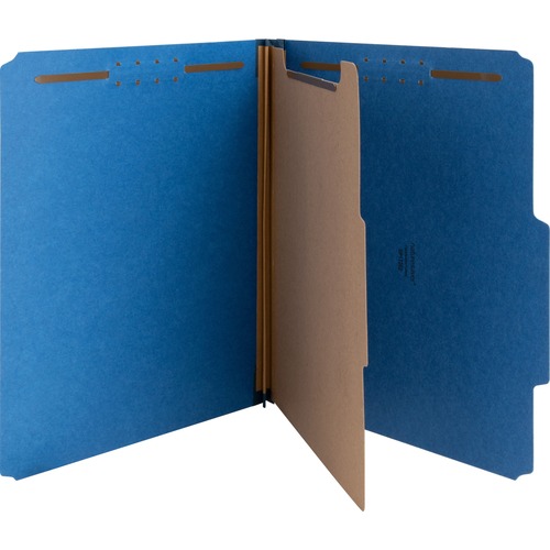Folder, Classification, Letter, 1 Divider, Double Bottom 10/BX
