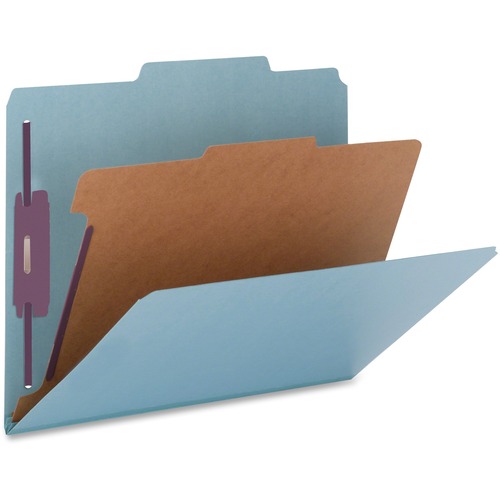 Folder, Classification, Letter, 1 Divider, Beige 10/BX