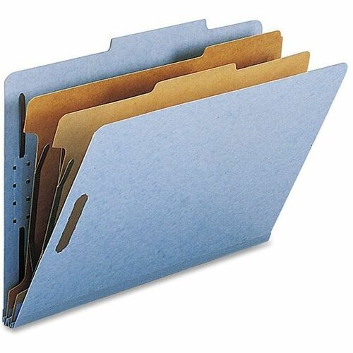 Folder, Classification, Legal, 2 Dividers, Beige 10/BX
