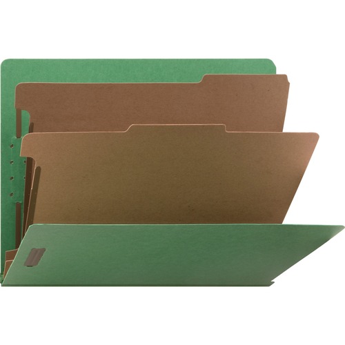 Folder, Classified, Recycled, Letter, Green 10/BX