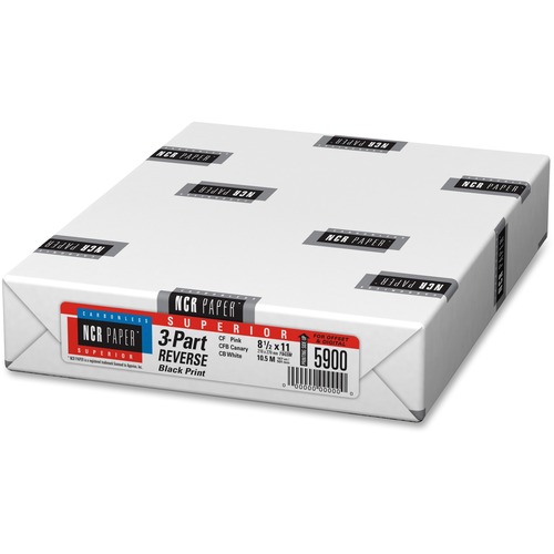 Paper, Carbonless, 3 Part, Reverse