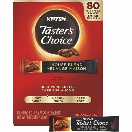 Coffee, Instant, Taster's, 80/BX 6/CT