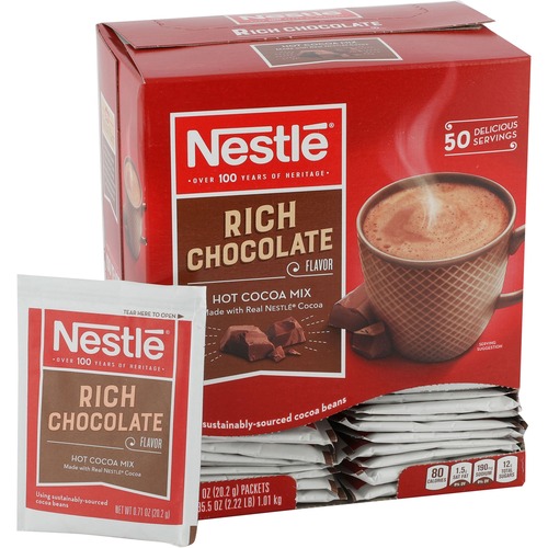 Chocolate, Hot, Nestle, .71 Ounce 50/BX