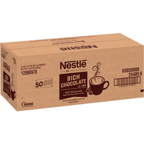 Chocolate, Hot, Nestle, .71 Oz, 50/BX 6/CT