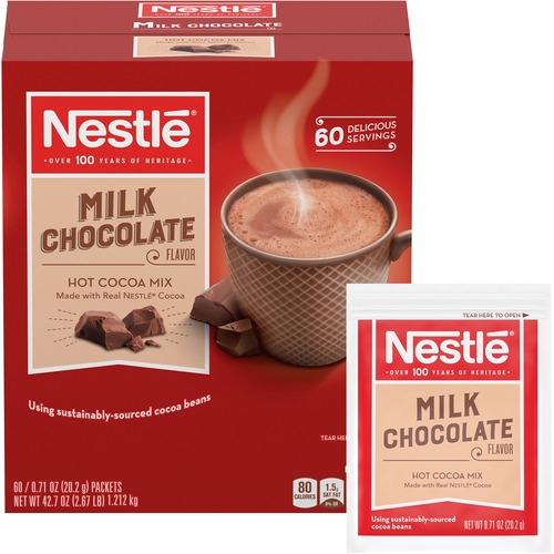 Hot Cocoa Mix, 20.2 g, Chocolate 60/BX