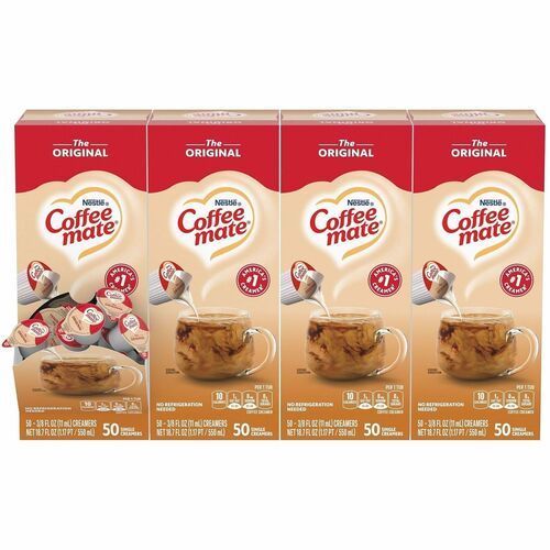 Creamer, Liquid, Coffeemate, Regular, 50/BX 4/CT