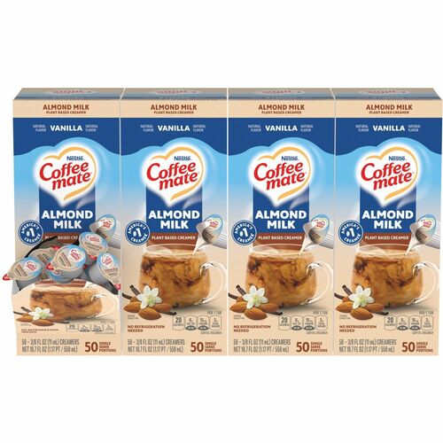 Creamer, Almond Milk, 50/BX 4/CT
